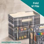 Fold N File with folders and accessories