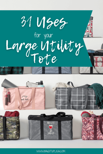 Large Utility Totes in various patterns