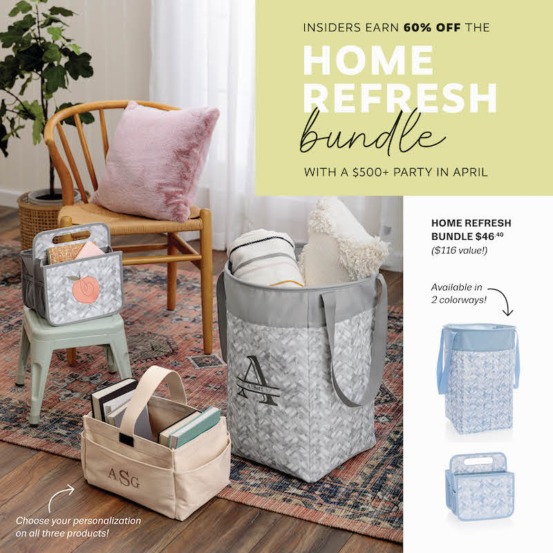 April Insider Special earned through Thirty-one online party